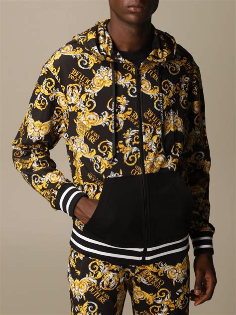 sudadera versace hombre|VERSACE.